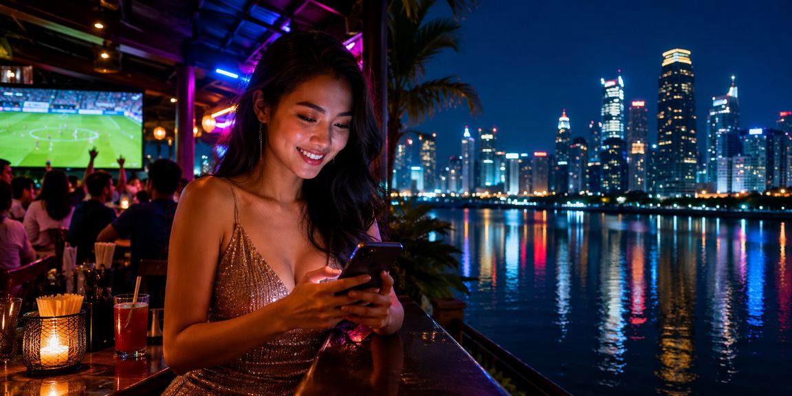 Pemain kasino mobile menikmati hiburan dengan bijak dan bertanggung jawab