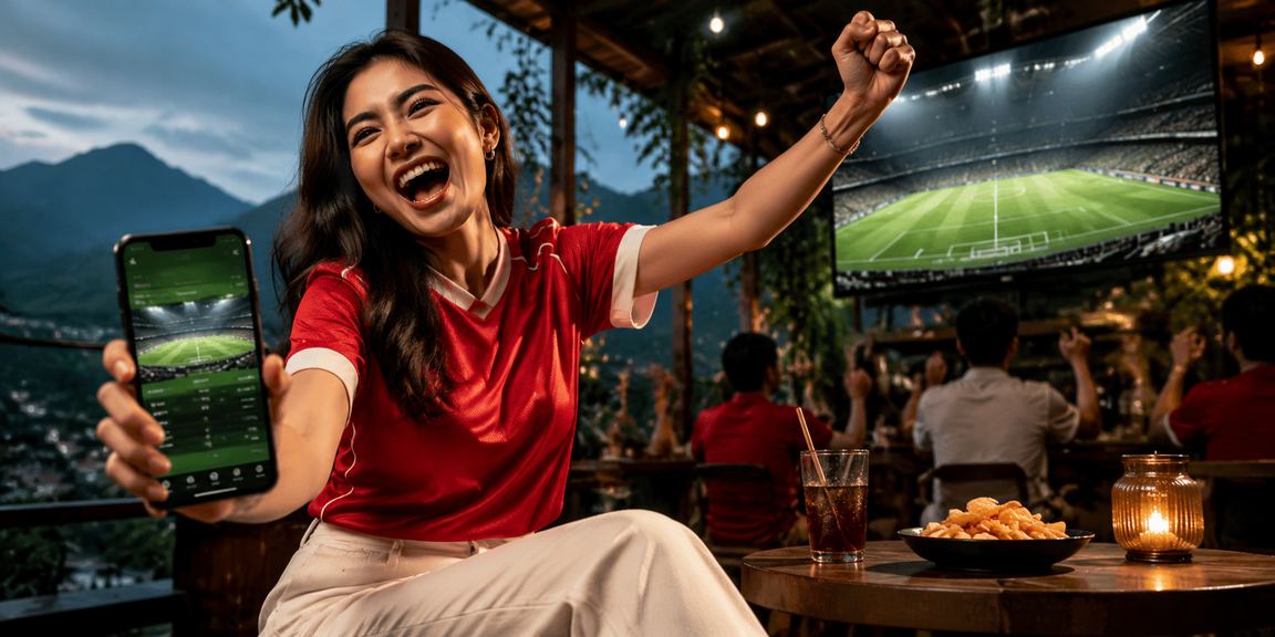 Pelanggan turbo78 menonton pertandingan sepak bola dan bertaruh secara online